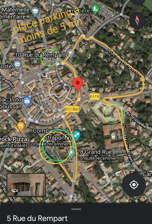 Poussan Le Saint Val, Appartement 3 Pieces Clim מראה חיצוני תמונה